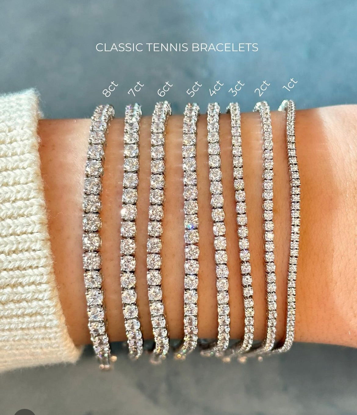 The Claire 6.00ct Tennis Bracelet