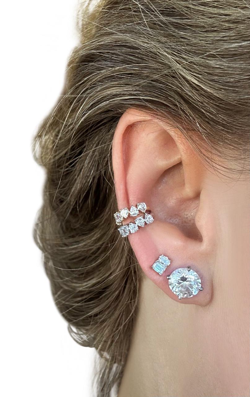 The Helene Pear Alternating Earcuff 9mm – Lumeniri