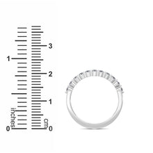 The Soule Round 0.33ct Half Eternity Band 14K White Gold