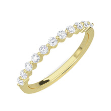 The Soule Round 0.33ct Half Eternity Band 14K Yellow Gold