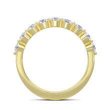 The Soule Round 0.50ct Half Eternity Band 14K Yellow Gold