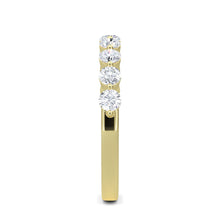 The Soule Round 0.50ct Half Eternity Band 14K Yellow Gold