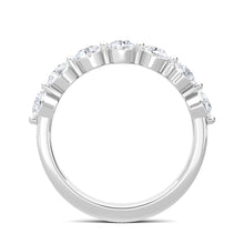 The Soule Round 1.00ct Half Eternity Band 14K White Gold