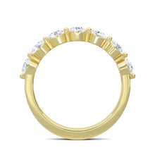 The Soule Round 1.00ct Half Eternity Band 14K Yellow Gold