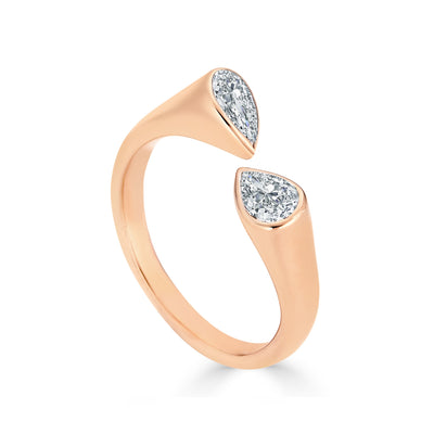 The Meira Wrap Ring by Lumeniri Diamonds Fine Jewelry Collection