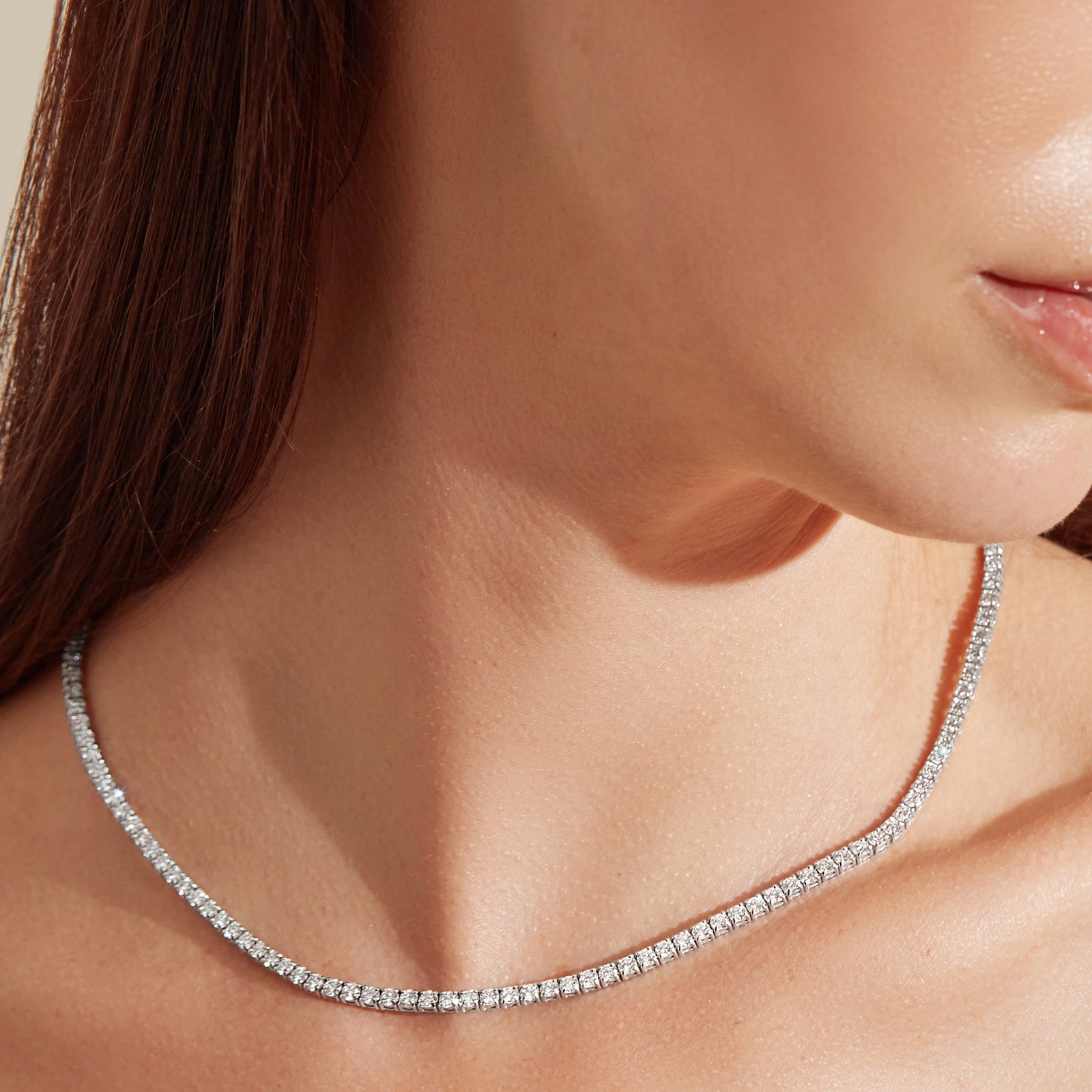 The Claire 5.00ct Tennis Necklace