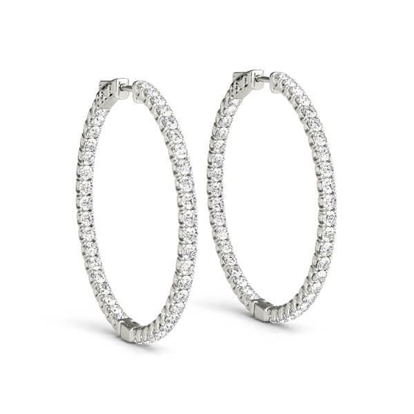 The Roxanne Round Hoops