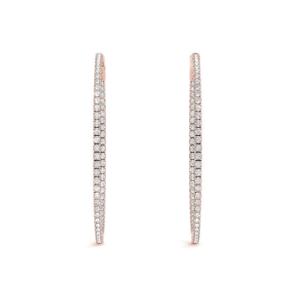The Roxanne Thin Round Hoops