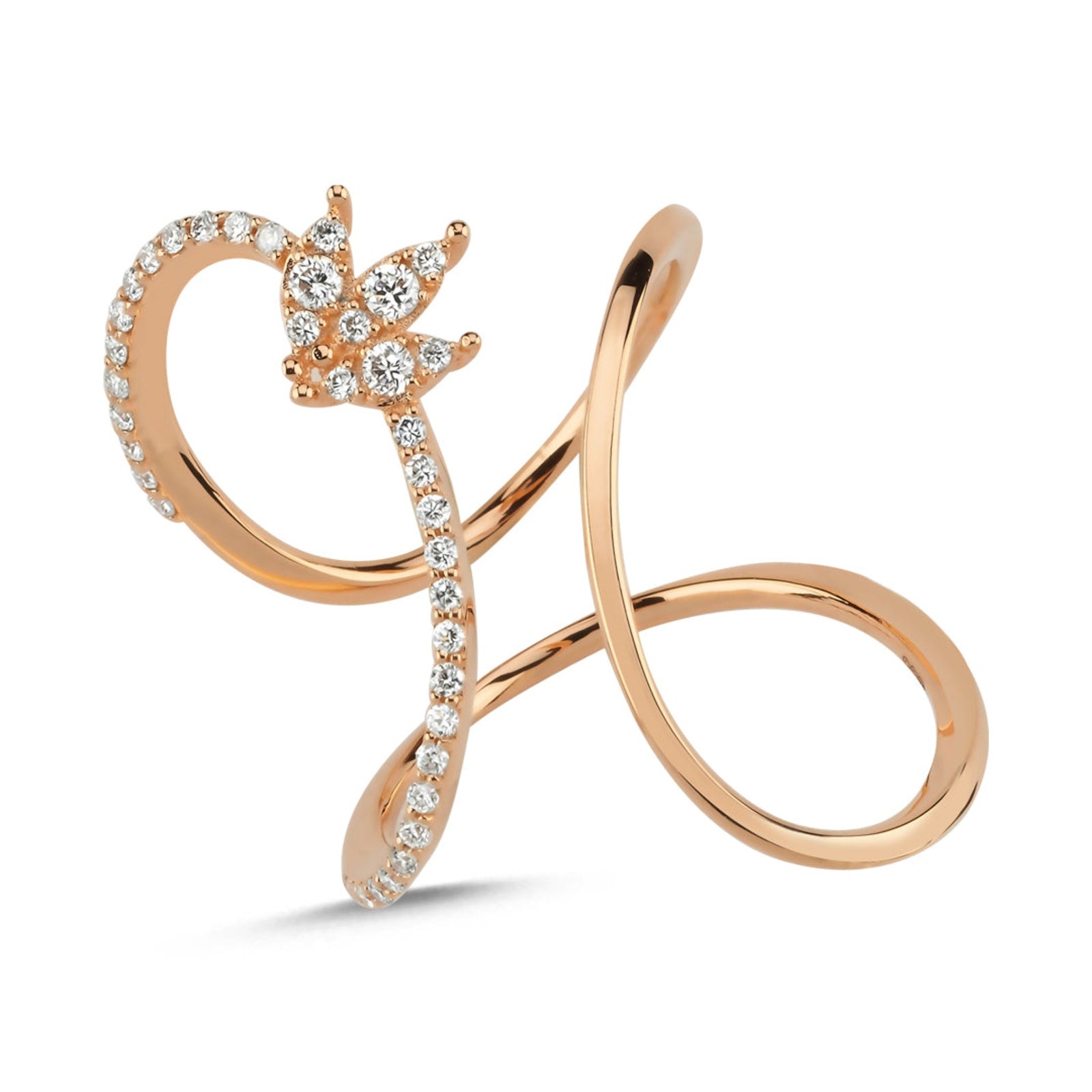 The Aonani Wrap Ring by Lumeniri Diamonds Fine Jewelry Collection