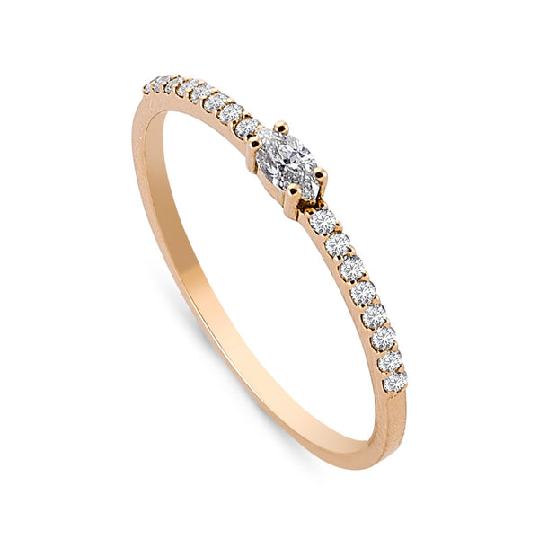 The Elina Marquise Petite by Lumeniri Diamonds Fine Jewelry Collection