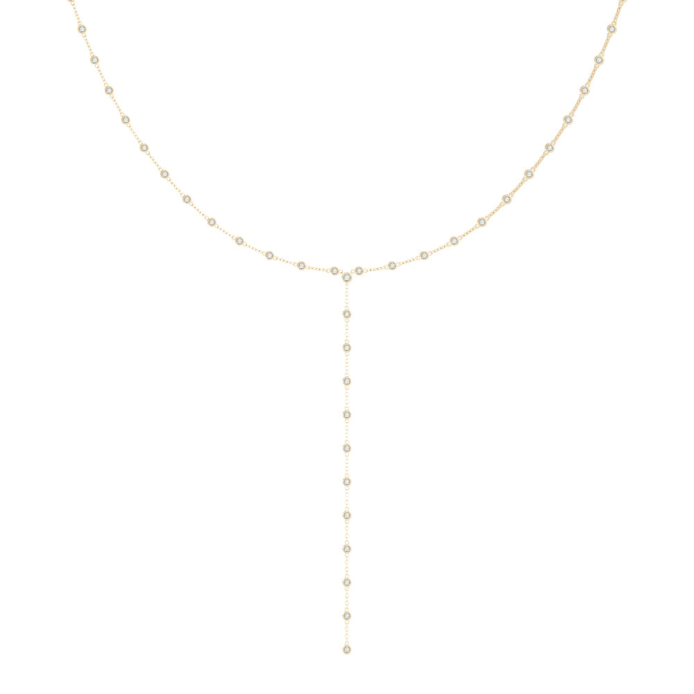Lumeniri Y Drop Lab Diamond Necklace (2.60ct)
