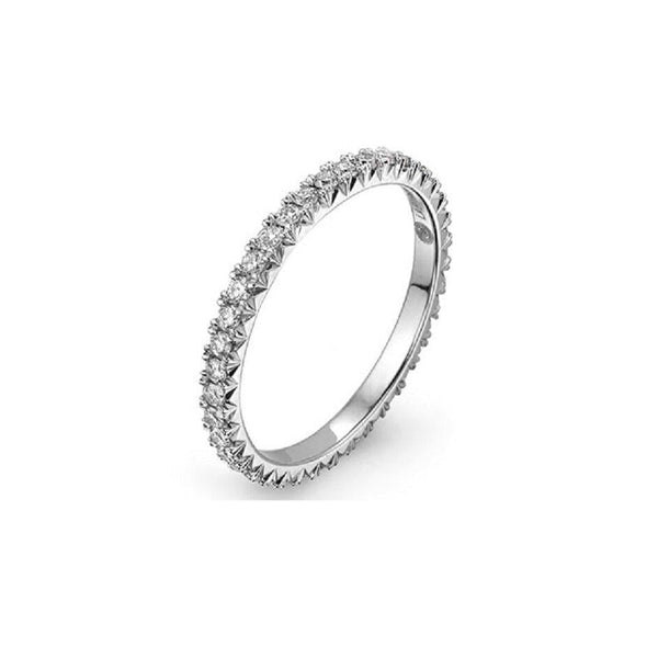 Lumeniri French Pave Eternity Band