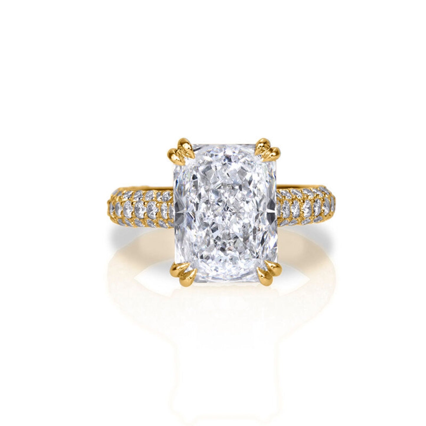 Lumeniri Luxe Pave Hidden Halo Ring